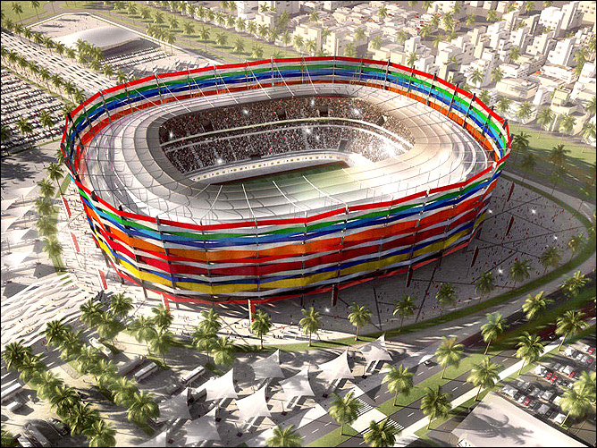 Чемпионат мира по футболу 2018 - проекты стадионов